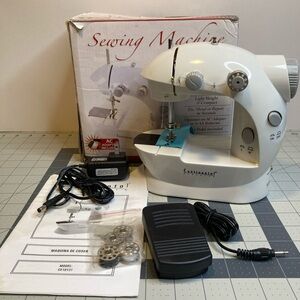 Continental Electric CE10131 Miniature Electric or Battery Sewing Machine